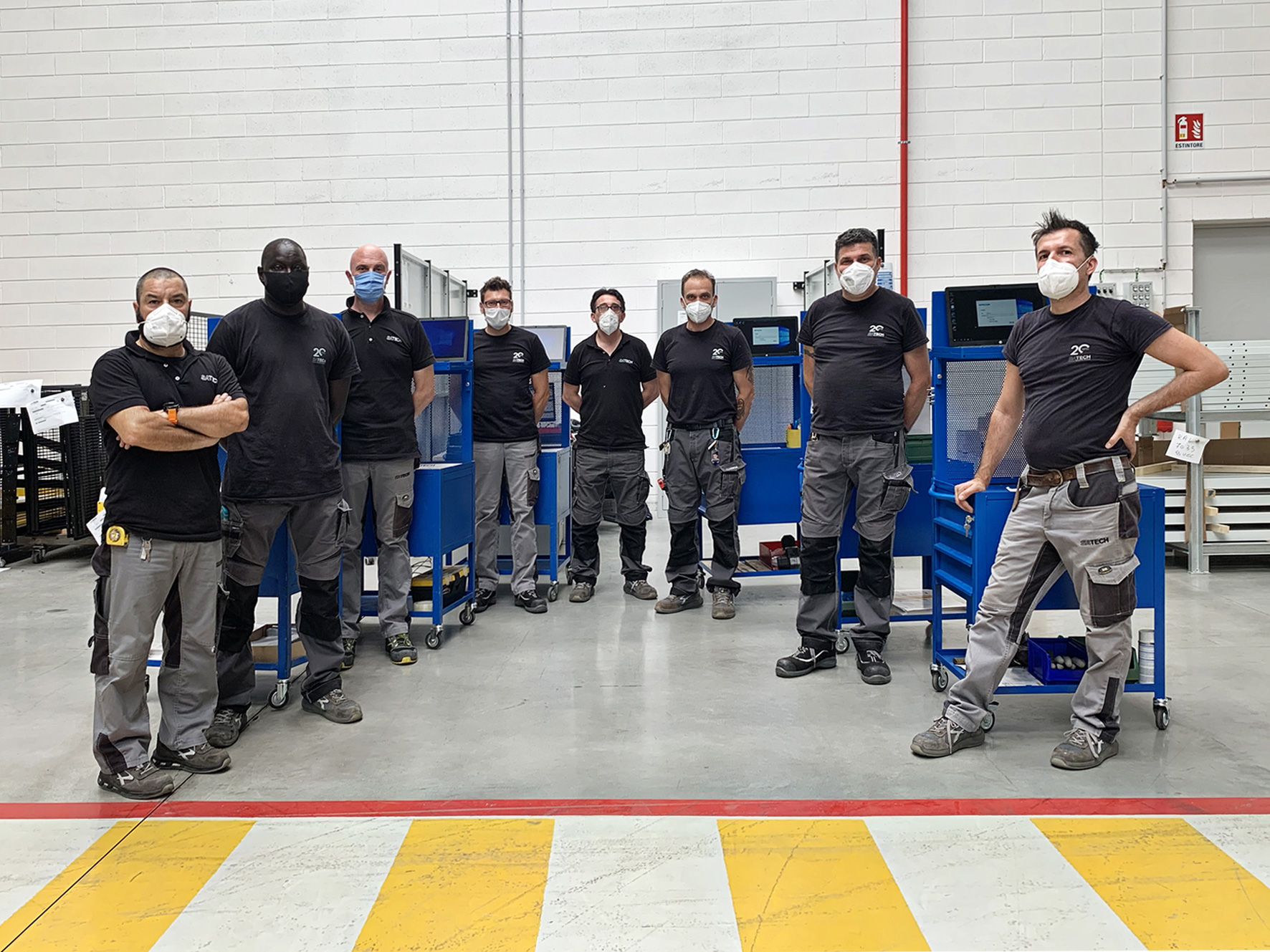Picture of Satech's Picking Team staff