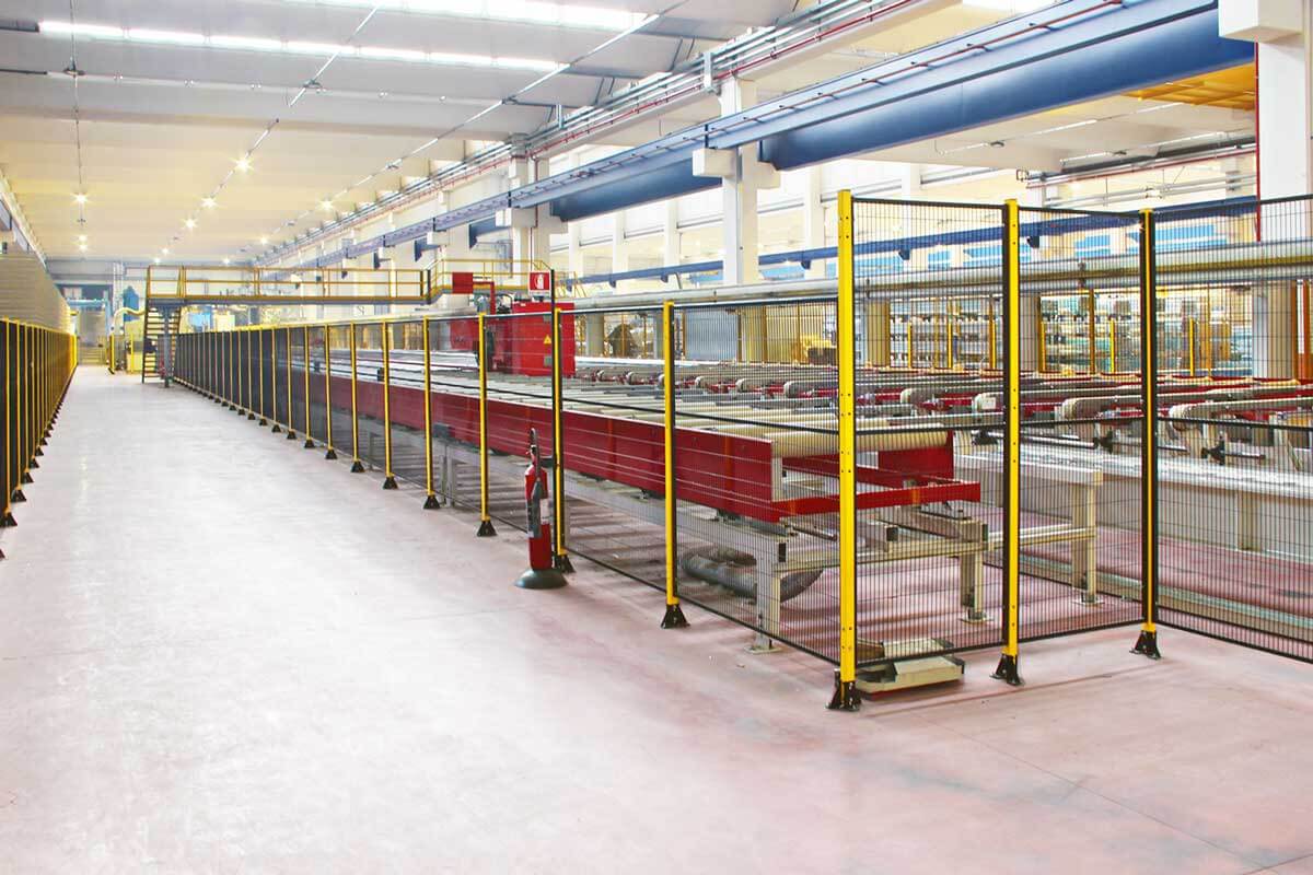 Installation picture of Satech BASIC, the OSHA-Approved Machine, protecting machinery