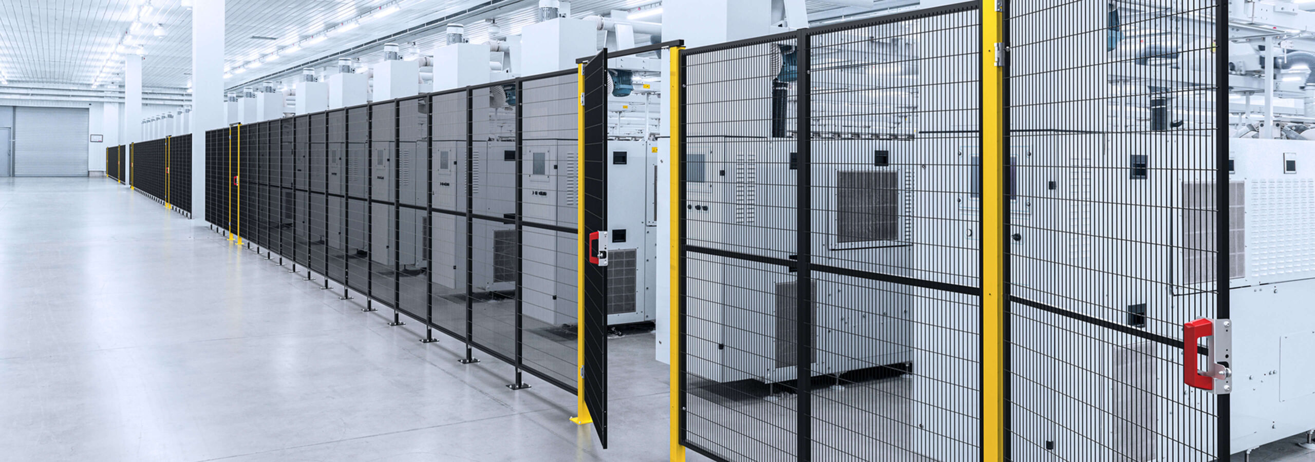 Satech FastGuard - landscape photograph of perimeter in industrial setting