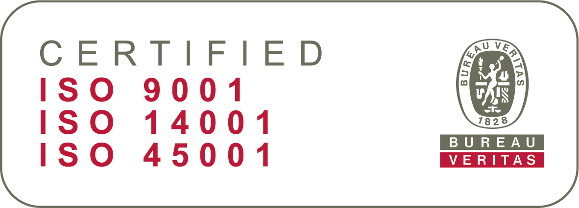 Satech – Color Version of the ISO 9001, 14001 and 45001 Unified Logo